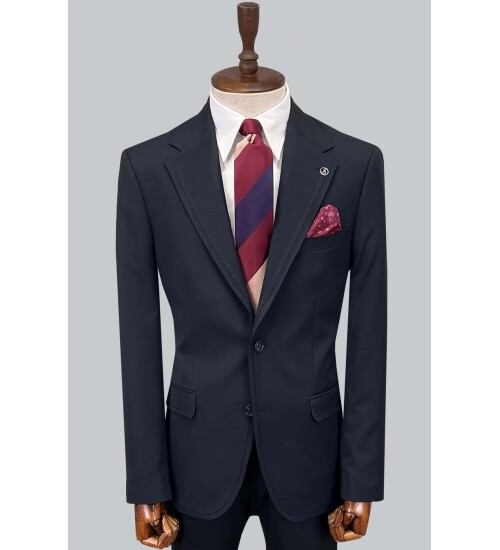 SUIT SARTORIA NAVY BLUE SUIT 2596