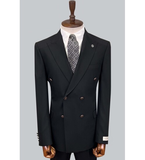 SUIT SARTORIA BLACK SUIT 2609