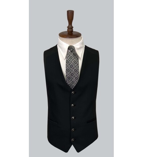 SUIT SARTORIA BLACK SUIT 2610