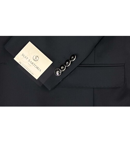 SUIT SARTORIA BLACK SUIT 2610
