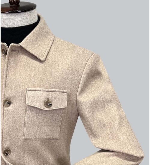SUIT SARTORIA BEJ KABAN 8131