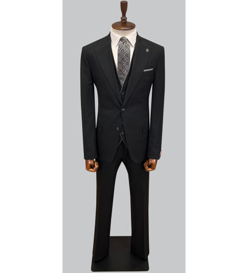 SUIT SARTORIA BLACK SUIT 2581