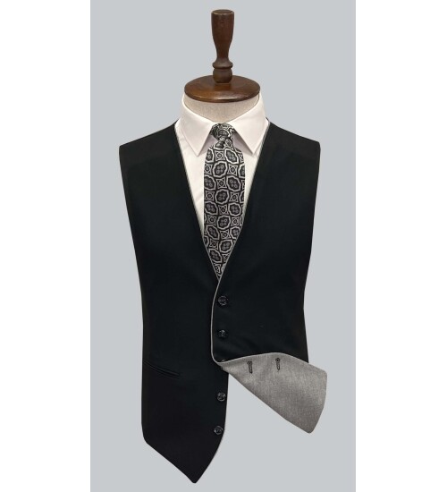 SUIT SARTORIA BLACK SUIT 2581