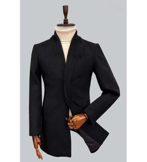 SUIT SARTORIA BLACK COAT 8121