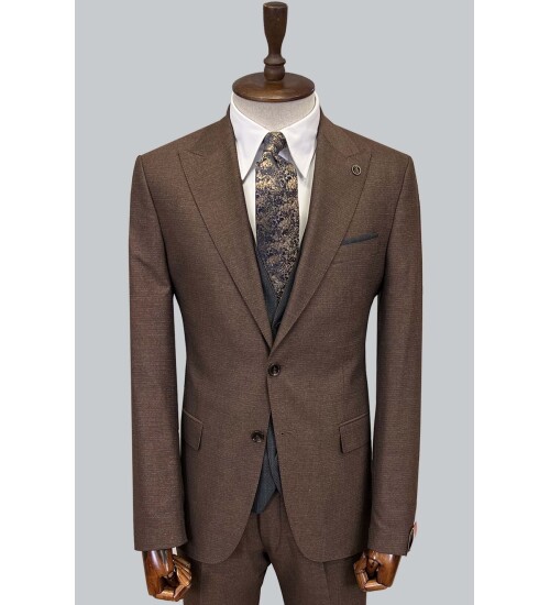 SUIT SARTORIA BROWN SUIT 2571