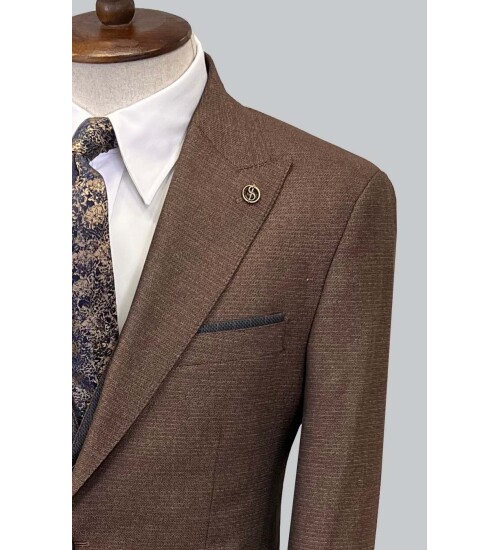 SUIT SARTORIA BROWN SUIT 2571