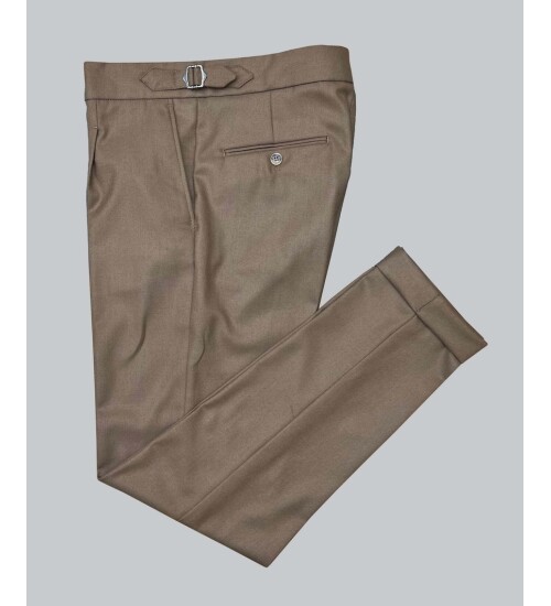 SUIT SARTORIA KAHVERENGİ TEK PİLELİ PANTOLON 1120