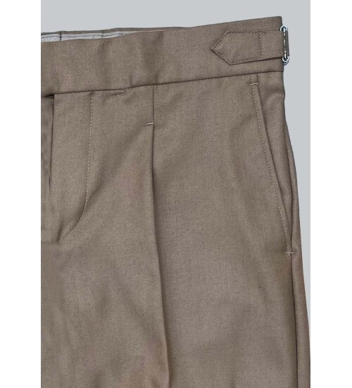 SUIT SARTORIA KAHVERENGİ TEK PİLELİ PANTOLON 1120