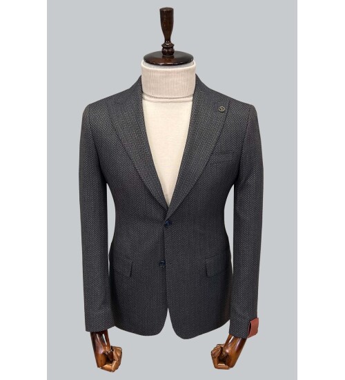 SUIT SARTORIA NAVY BLUE JACKET 4534