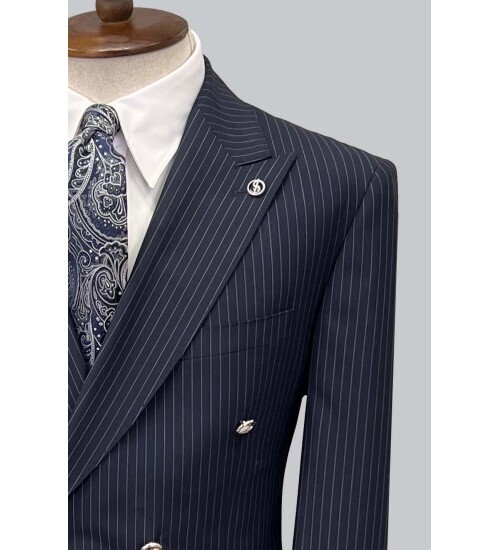 SUIT SARTORIA NAVY BLUE SUIT 2569