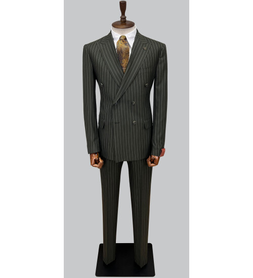SUIT SARTORIA YEŞİL KRUVAZE TAKIM ELBİSE 2569