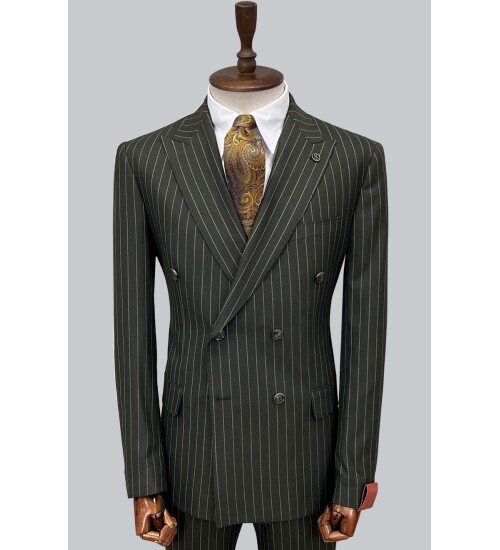 SUIT SARTORIA YEŞİL KRUVAZE TAKIM ELBİSE 2569