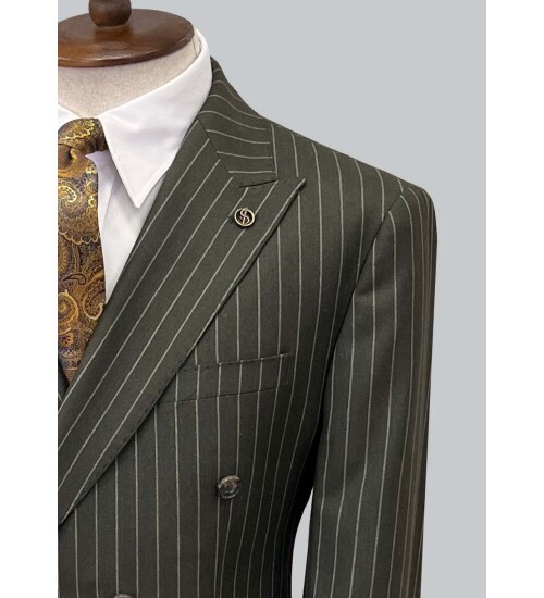 SUIT SARTORIA YEŞİL KRUVAZE TAKIM ELBİSE 2569