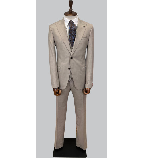 SUIT SARTORIA BEJ TAKIM ELBİSE 2571
