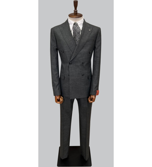 SUIT SARTORIA KOYU GRİ KRUVAZE TAKIM ELBİSE 2569