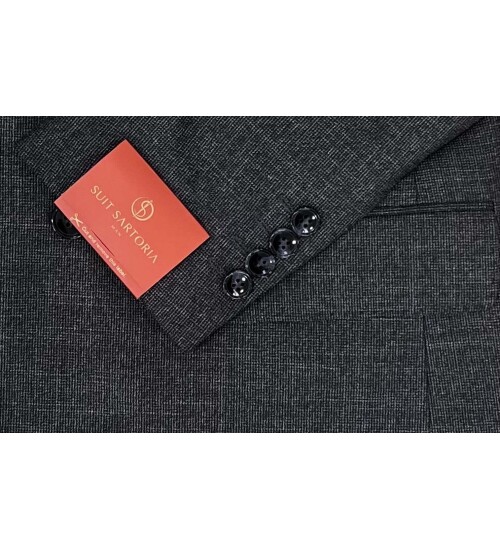 SUIT SARTORIA KOYU GRİ KRUVAZE TAKIM ELBİSE 2569
