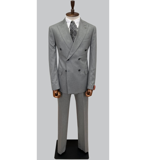 SUIT SARTORIA GRİ KRUVAZE TAKIM ELBİSE 2569