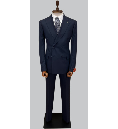 SUIT SARTORIA LACİVERT KRUVAZE TAKIM ELBİSE 2569