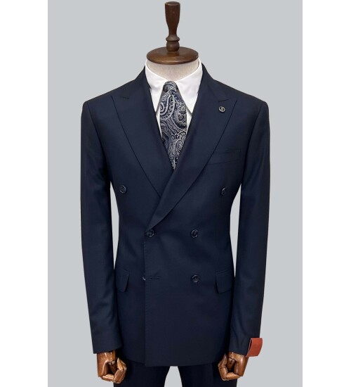 SUIT SARTORIA LACİVERT KRUVAZE TAKIM ELBİSE 2569