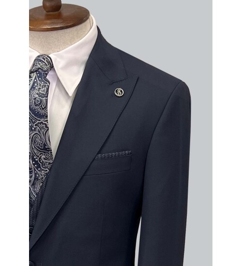 SUIT SARTORIA NAVY BLUE SUIT 2570