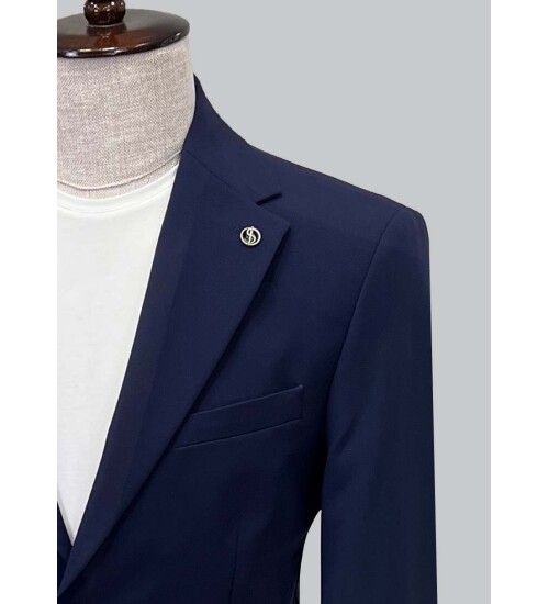 SUIT SARTORIA NAVY BLUE PERFORMANCE SUIT 2495