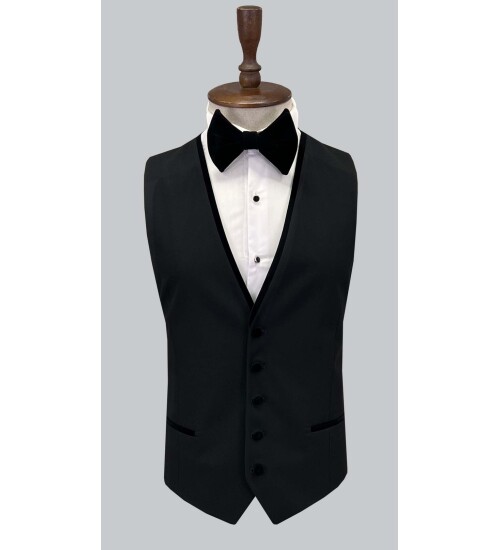 SUIT SARTORIA BLACK TUXEDO 5329