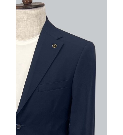 SUIT SARTORIA NAVY BLUE PERFORMANCE SUIT 2495