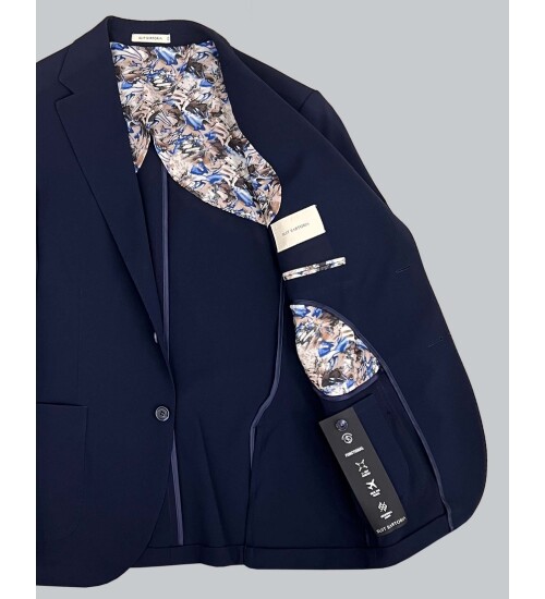 SUIT SARTORIA NAVY BLUE PERFORMANCE SUIT 2495