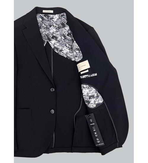 SUIT SARTORIA BLACK PERFORMANCE SUIT 2495