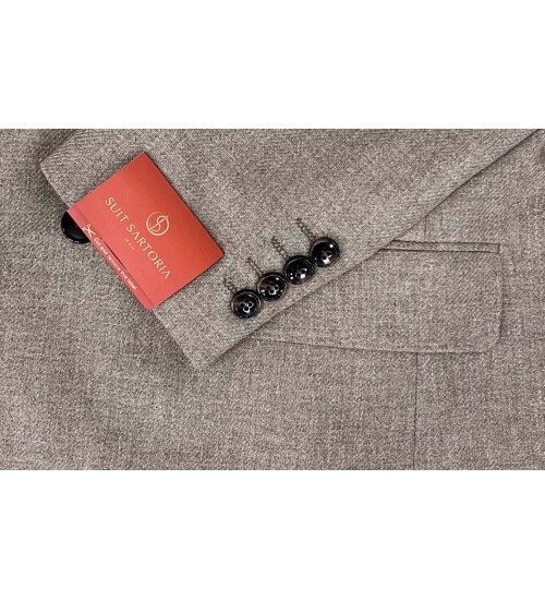 SUIT SARTORIA KRUVAZE BEJ CEKET 4533
