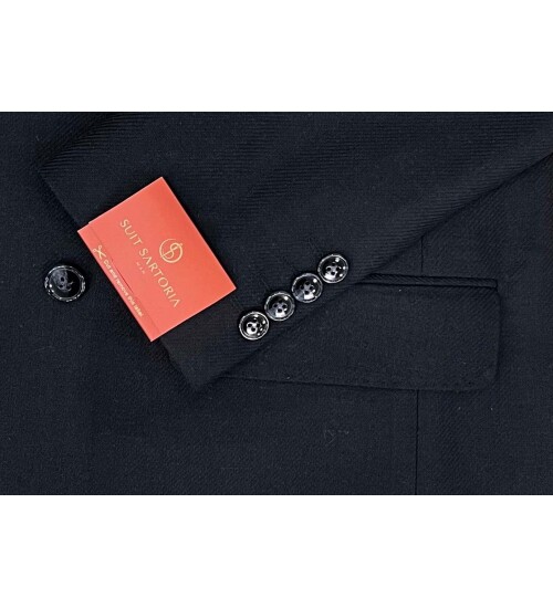 SUIT SARTORIA BLACK JACKET 4533