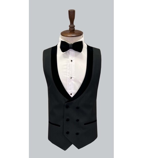 SUIT SARTORIA BLACK TUXEDO 5064