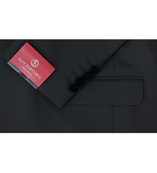 SUIT SARTORIA BLACK TUXEDO 5064