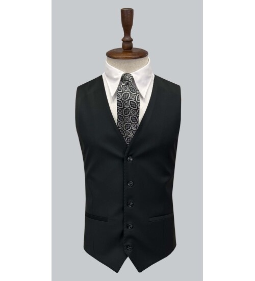 SUIT SARTORIA BLACK SUIT 2523