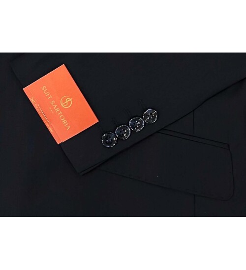 SUIT SARTORIA BLACK SUIT 2523