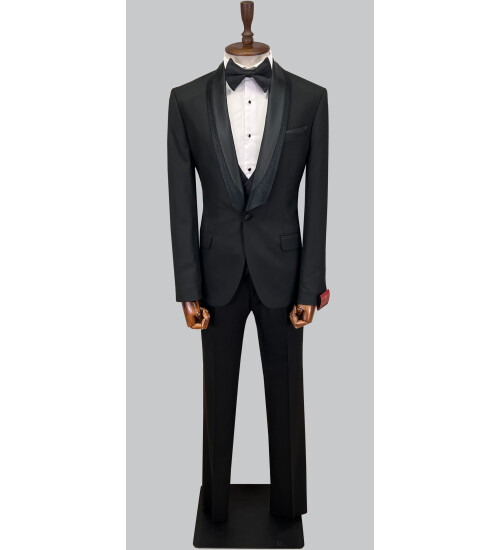 SUIT SARTORIA SİYAH DAMATLIK 5062