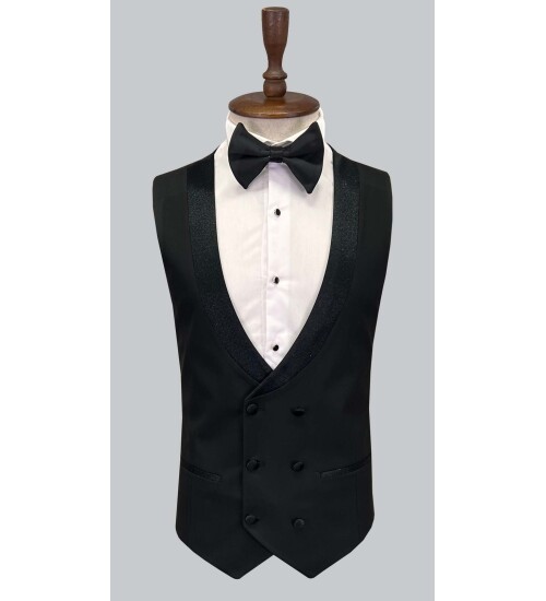 SUIT SARTORIA BLACK TUXEDO 5062