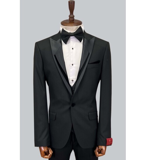 SUIT SARTORIA SİYAH DAMATLIK 5062