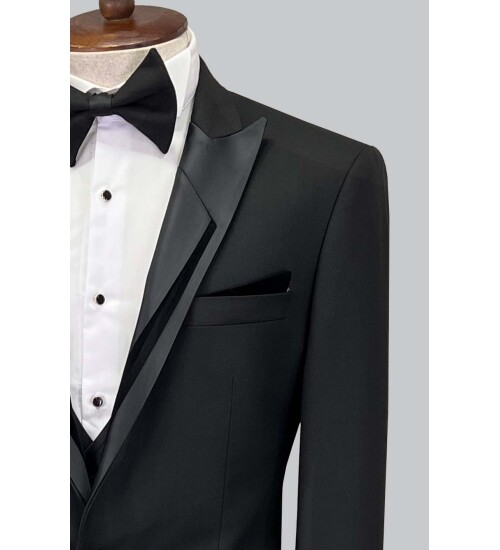 SUIT SARTORIA SİYAH DAMATLIK 5062