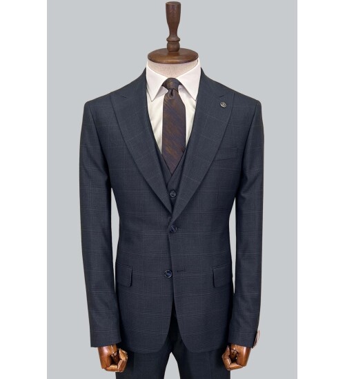 SUIT SARTORIA NAVY BLUE SUIT 2550