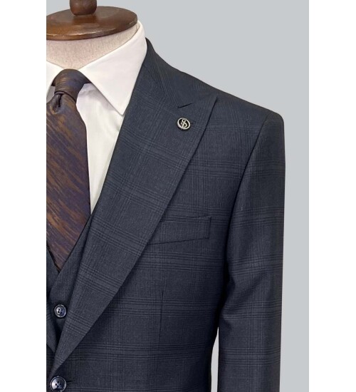 SUIT SARTORIA NAVY BLUE SUIT 2550