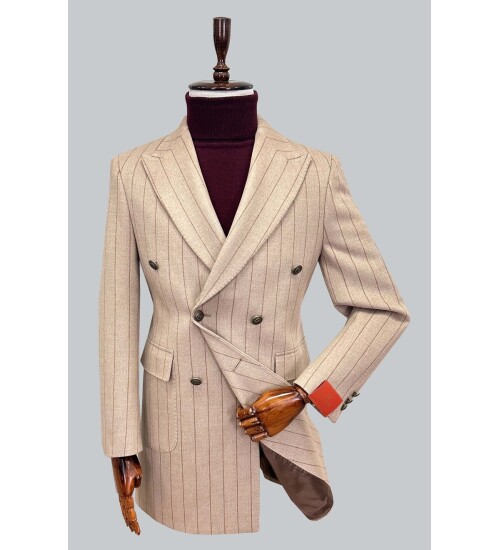 SUIT SARTORIA BEJ KABAN 8127