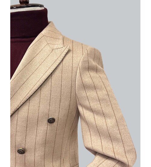 SUIT SARTORIA BEJ KABAN 8127