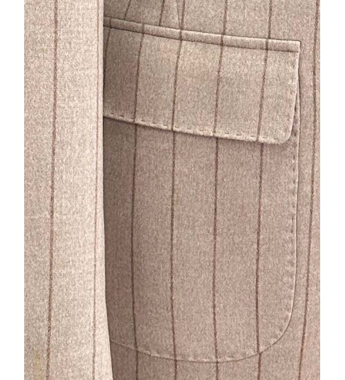 SUIT SARTORIA BEJ KABAN 8127