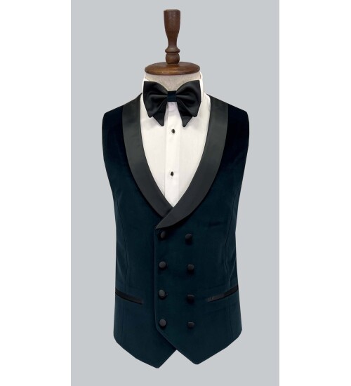 SUIT SARTORIA YEŞİL KADİFE DAMATLIK 5582