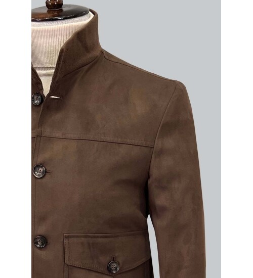 SUIT SARTORIA BROWN COAT 4410