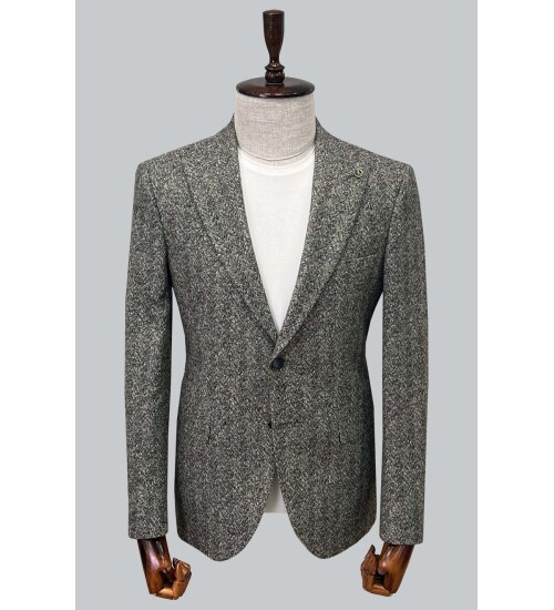 SUIT SARTORIA BLACK JACKET 4514