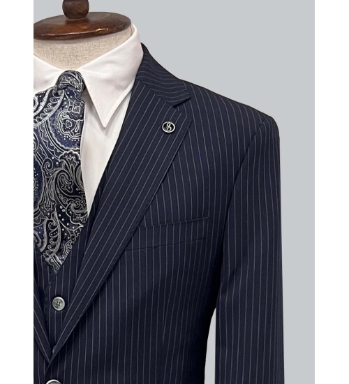 SUIT SARTORIA NAVY BLUE SUIT 2319