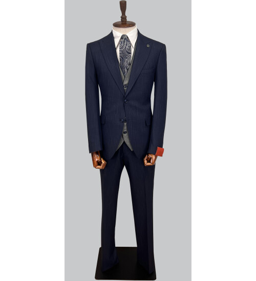 SUIT SARTORIA LACİVERT TAKIM ELBİSE 2489