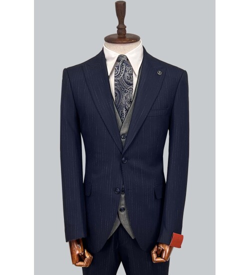 SUIT SARTORIA LACİVERT TAKIM ELBİSE 2489